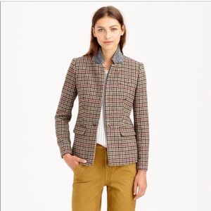 Like New! J. Crew Regent blazer with beaded collar
